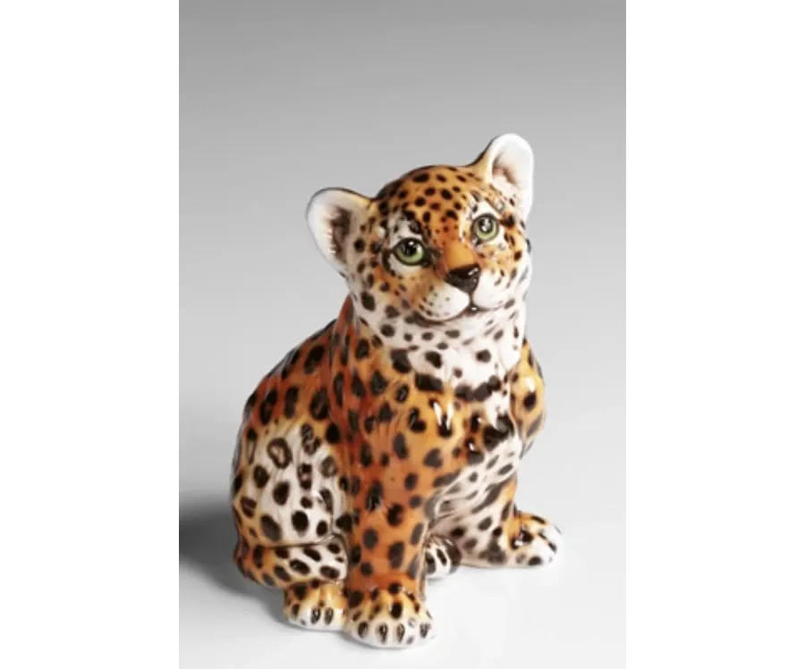 obrazek 1 Elegancka figurka małego lamparta - Il Gattopardo