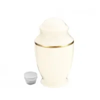 Picture Cream porcelain pepper shaker with a gold rim from Germany – Tettau