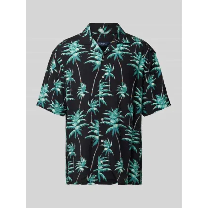 Zdjęcie Koszula casualowa o kroju regular fit z nadrukiem na całej powierzchni