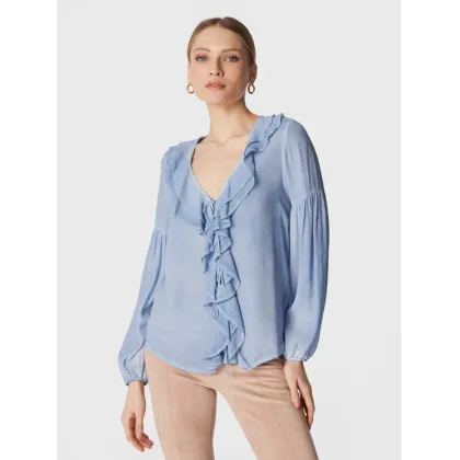 Zdjęcie Guess Bluzka W3RH58 WF5K0 Niebieski Regular Fit