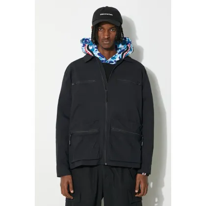 Zdjęcie Rains kurtka Tomar Overshirt kolor granatowy przejściowa 19320.01