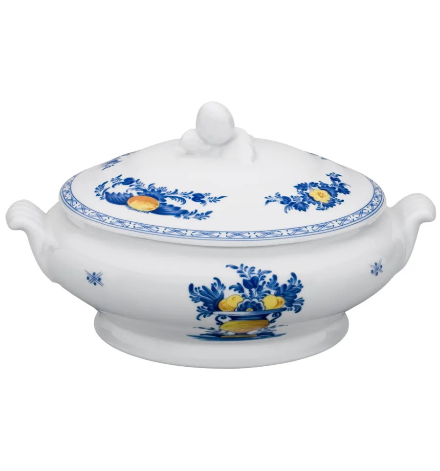 obrazek 1 Porcelanowe przykryte naczynie Viana inspirowane motywami dekoracyjnej ceramiki Viana - Vista Alegre