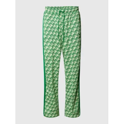 Zdjęcie Spodnie dresowe o kroju straight fit z tunelem