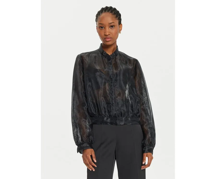 obrazek 1 TWINSET Bluza 241TP2020 Czarny Loose Fit