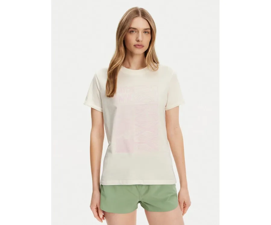 obrazek 1 Roxy T-Shirt ERJZT05911 Écru Regular Fit