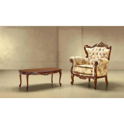 Zdjęcie Elegancki komplet mebli w stylu barokowym do salonu – Morello Gianpaolo