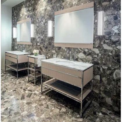 Zdjęcie Oryginalny zestaw mebli łazienkowych Academy od włoskiego producenta