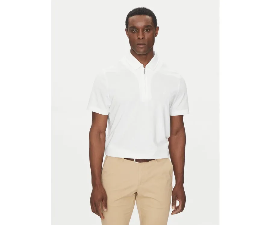 obrazek 1 Michael Kors Polo CS552HOHFK Biały Regular Fit