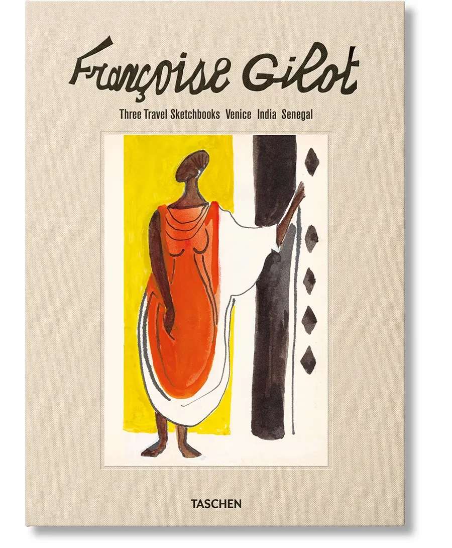 obrazek 1 Książka Françoise Gilot. Three Travel Sketchbooks: Venice, India, Senegal - Taschen