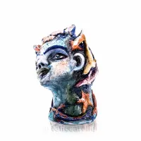 Picture A unique sculpture of the legendary young man