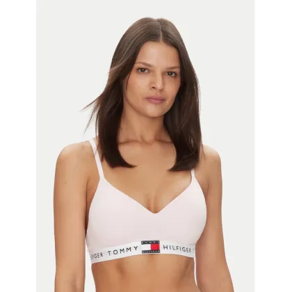 Zdjęcie Tommy Hilfiger Biustonosz braletka UW0UW05715 Różowy