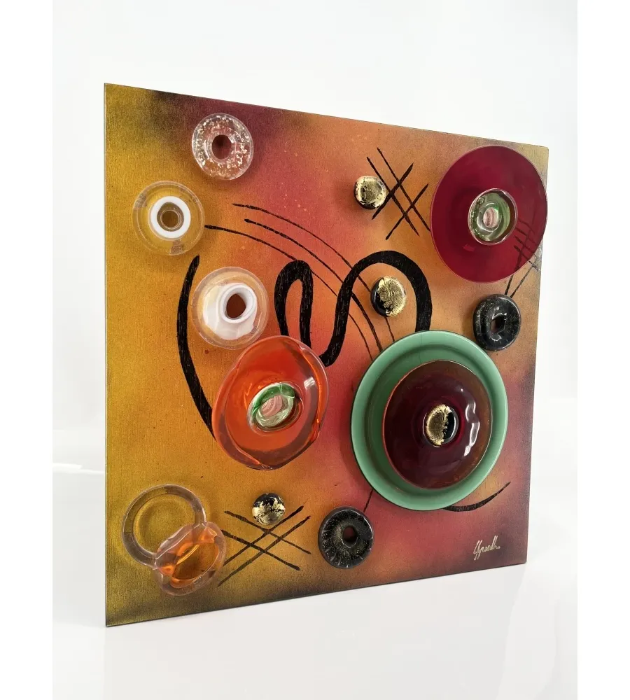 obrazek 4 Wspaniały obraz „Tribute to Kandinsky” w stylu nowoczesnym