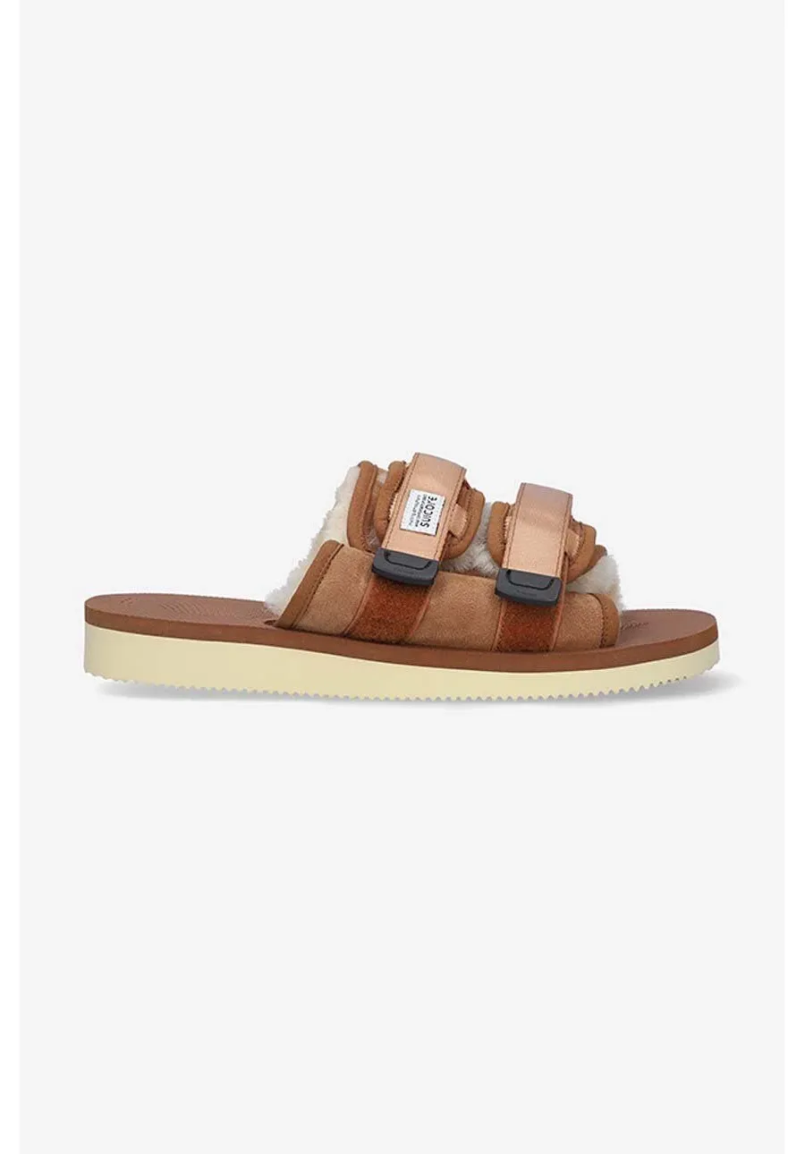 obrazek 1 Suicoke klapki Rubber Sole MOTO-M2AB męskie kolor brązowy MOTO.M2AB.BROWN-BROWN