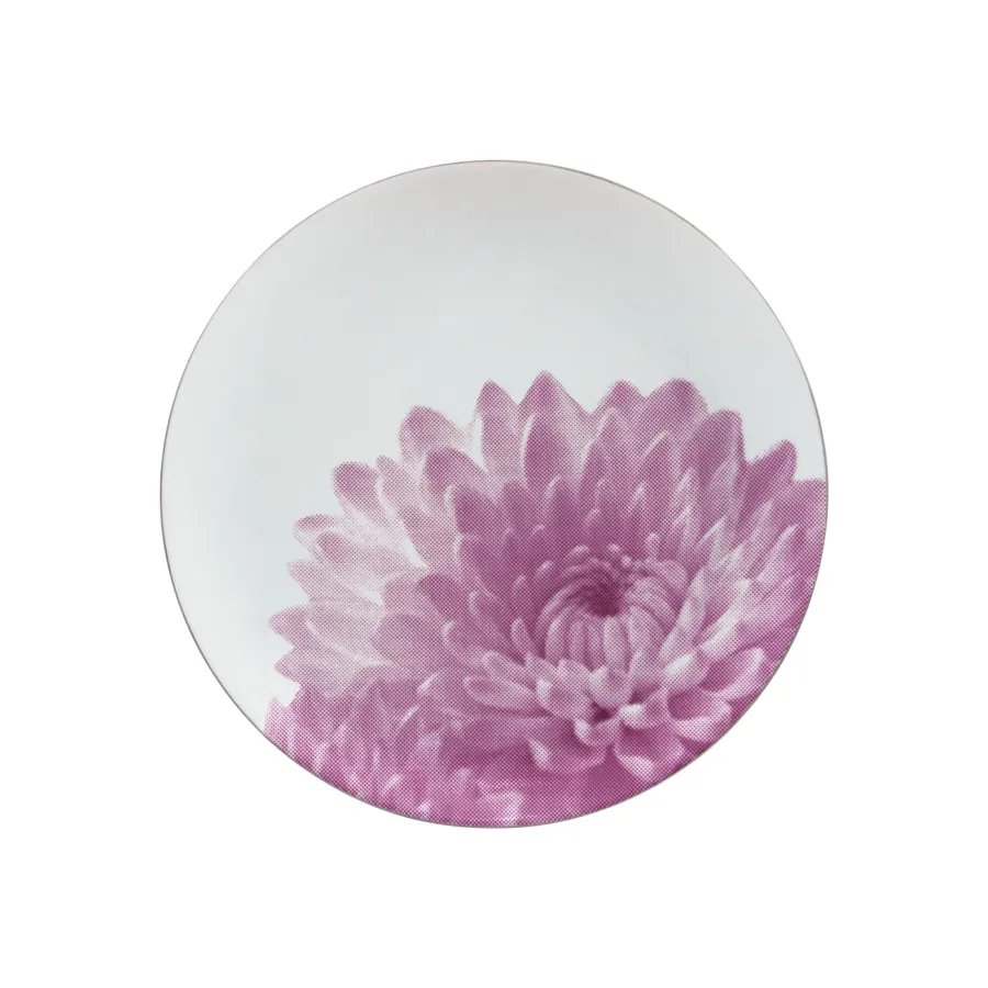 obrazek 5 Delikatna porcelanowa zastawa stołowa z motywem kwiatowym - Porcel