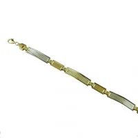 Picture Stylish gold men's bracelet