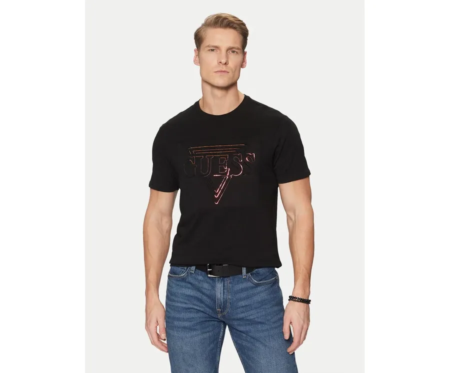 obrazek 1 Guess T-Shirt M5RI62 K9RM1 Czarny Regular Fit