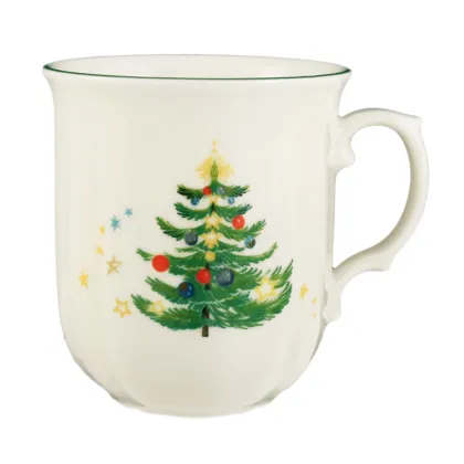 Zdjęcie Stylowy porcelanowy kubek ze świątecznym zdobieniem - Seltmann Weiden