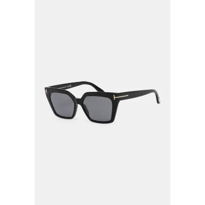 Zdjęcie Tom Ford okulary przeciwsłoneczne Winona damskie kolor czarny FT1030_5301D