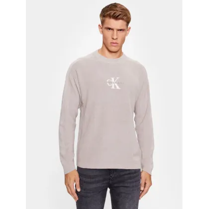Zdjęcie Calvin Klein Jeans Sweter J30J322460 Szary Loose Fit