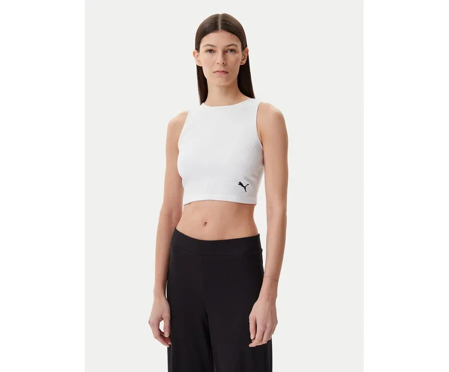 obrazek 1 Puma Top Ess 629765 Biały Slim Fit