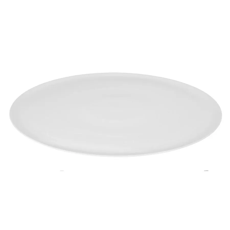 obrazek 3 Nowoczesny biały okrągły półmisek na tartę wykonany z porcelany – Tettau