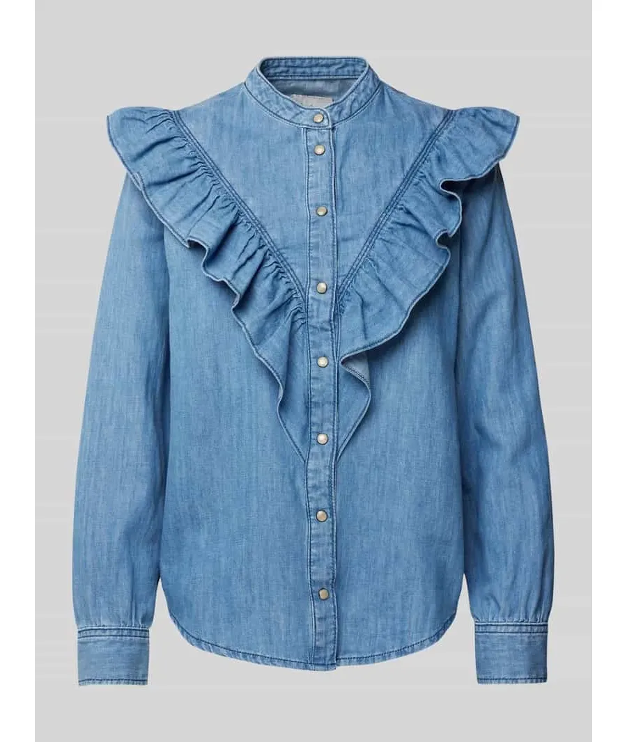 obrazek 1 Pepe Jeans Koszula jeansowa Katia PL305092 Niebieski Regular Fit