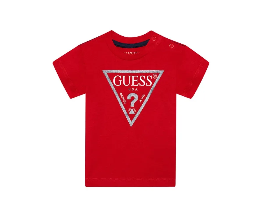 obrazek 1 Guess T-Shirt N73I55 K8HM0 Czerwony Regular Fit