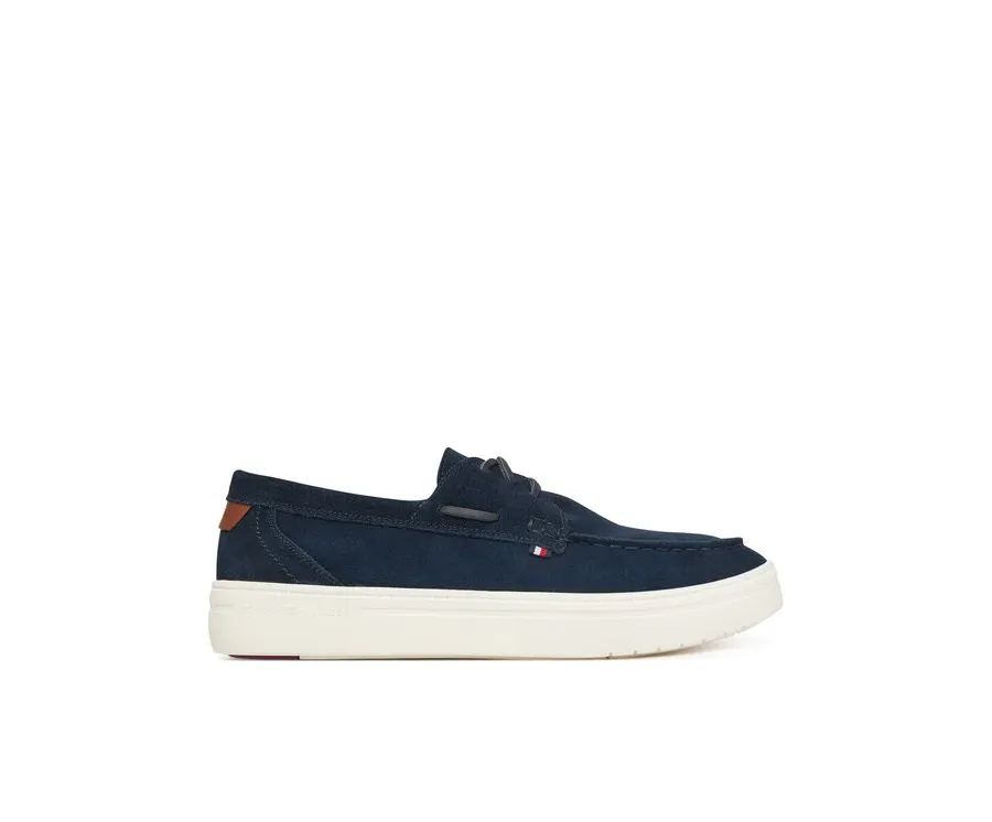obrazek 1 Tommy Hilfiger Półbuty Modern Light Hybrid Suede Boat S FM0FM05352 Granatowy