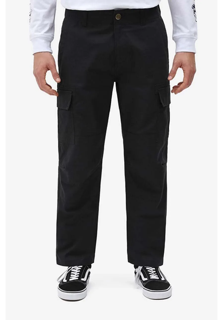 obrazek 1 Dickies spodnie bawełniane kolor czarny w fasonie cargo DK0A4XDUBLK-BLACK