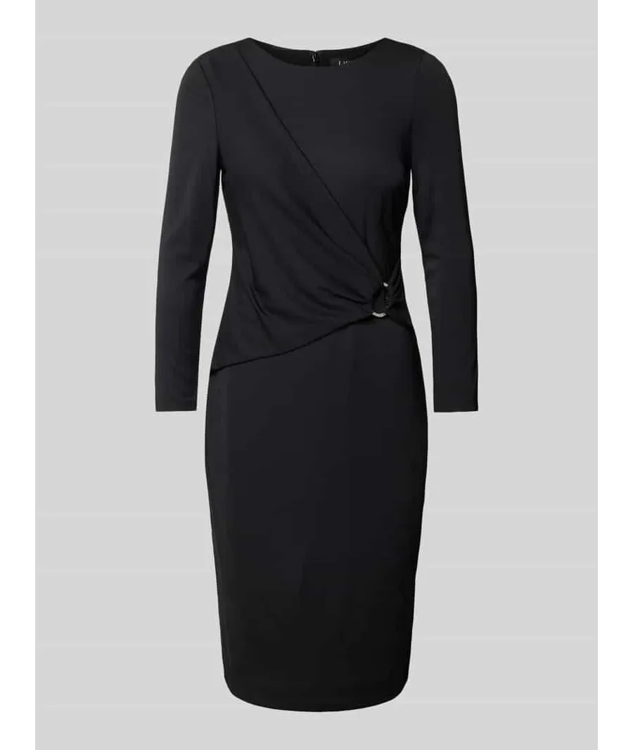 obrazek 1 Lauren Ralph Lauren Sukienka codzienna 250898916001 Czarny Slim Fit LAUREN RALPH LAUREN