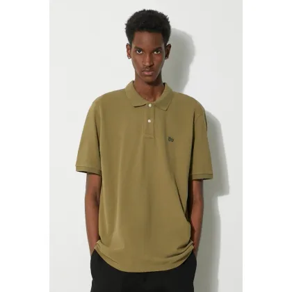 Zdjęcie Woolrich polo bawełniane Classic American Polo kolor zielony gładki CFWOPO0062MRUT2555