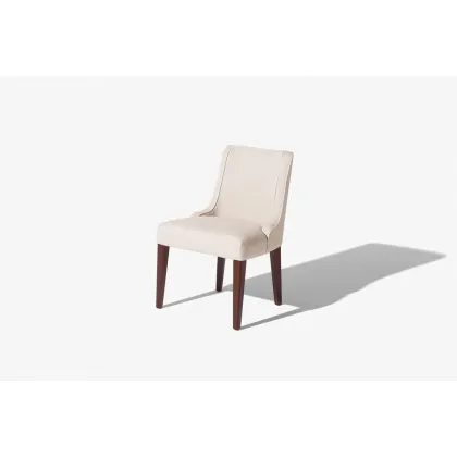 Zdjęcie Oryginalne krzesło tapicerowane Isabey z litego drewna bukowego