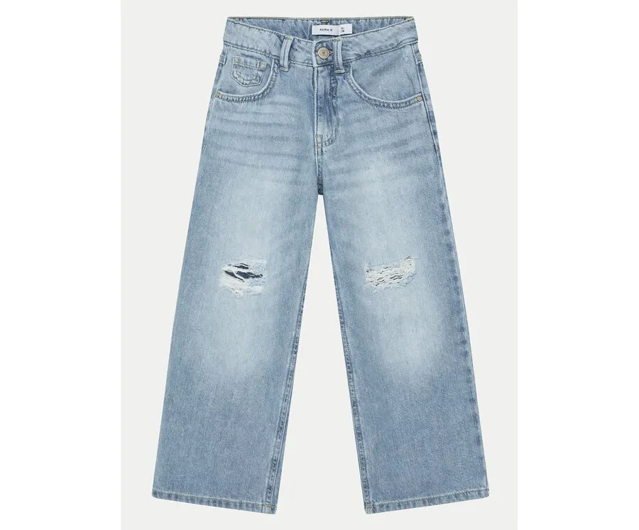 obrazek 1 NAME IT Jeansy Rose 13211699 Niebieski Wide Leg