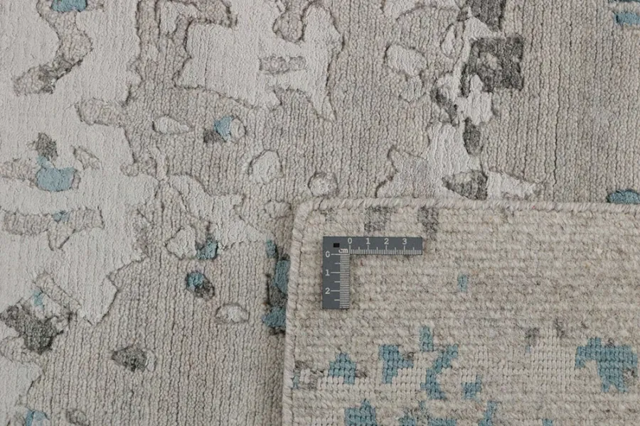 picture 2 Luxurious blue-gray exclusive carpet - TEMPTATION 7532
