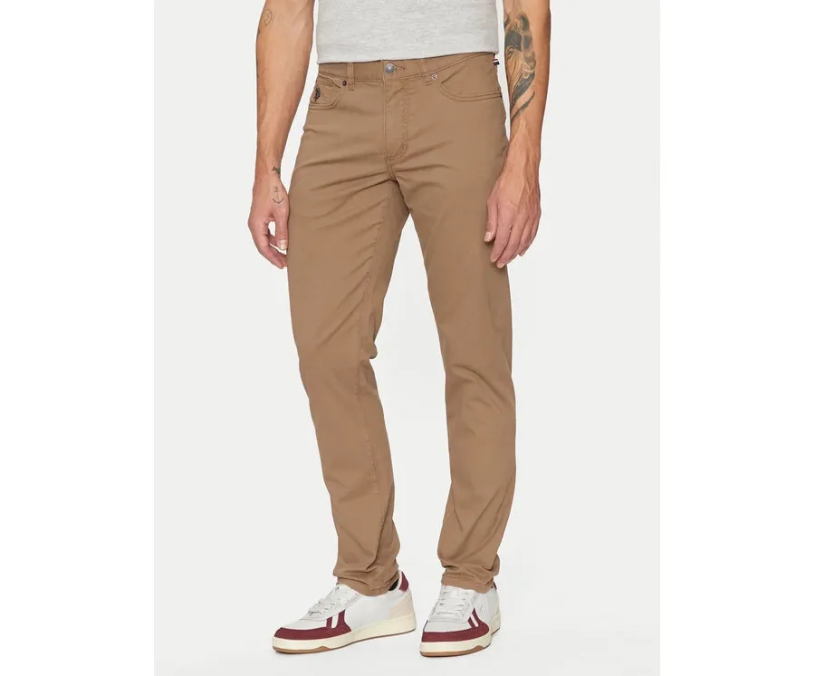 obrazek 1 U.S. Polo Assn. Spodnie materiałowe MUP3385 Beżowy Slim Fit