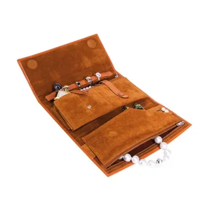 Zdjęcie Stylowe etui na biżuterię - skóra naturalna