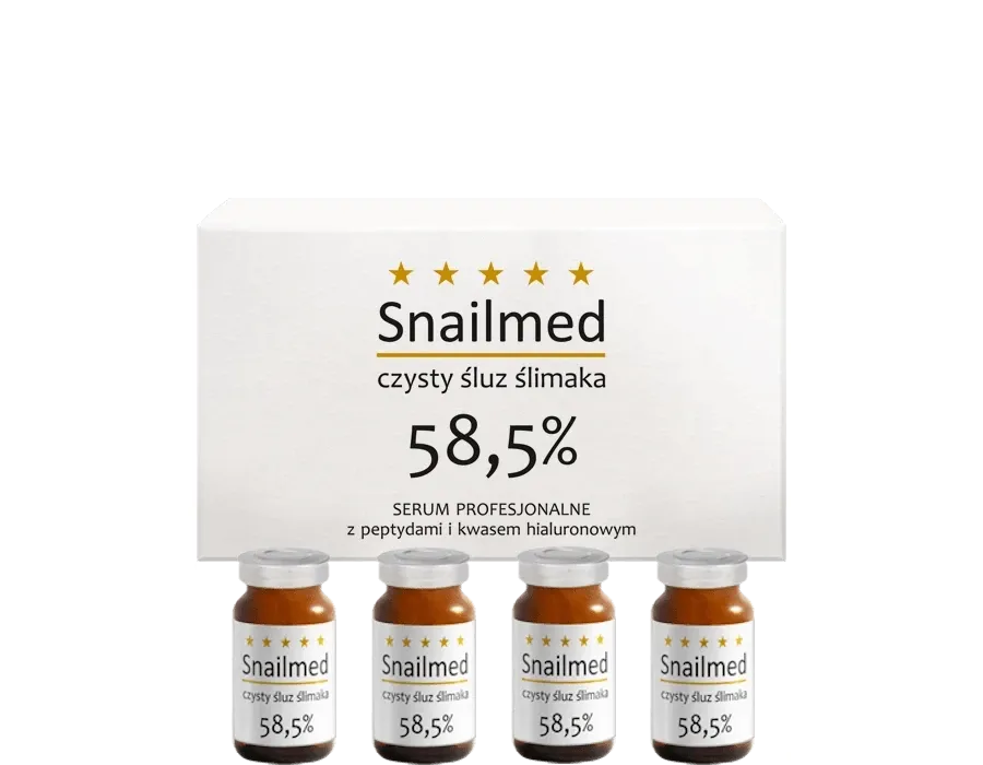 obrazek 1 Snailmed Rewitalizujące serum ze śluzem ślimaka i kwasem hialuronowym 32 ml
