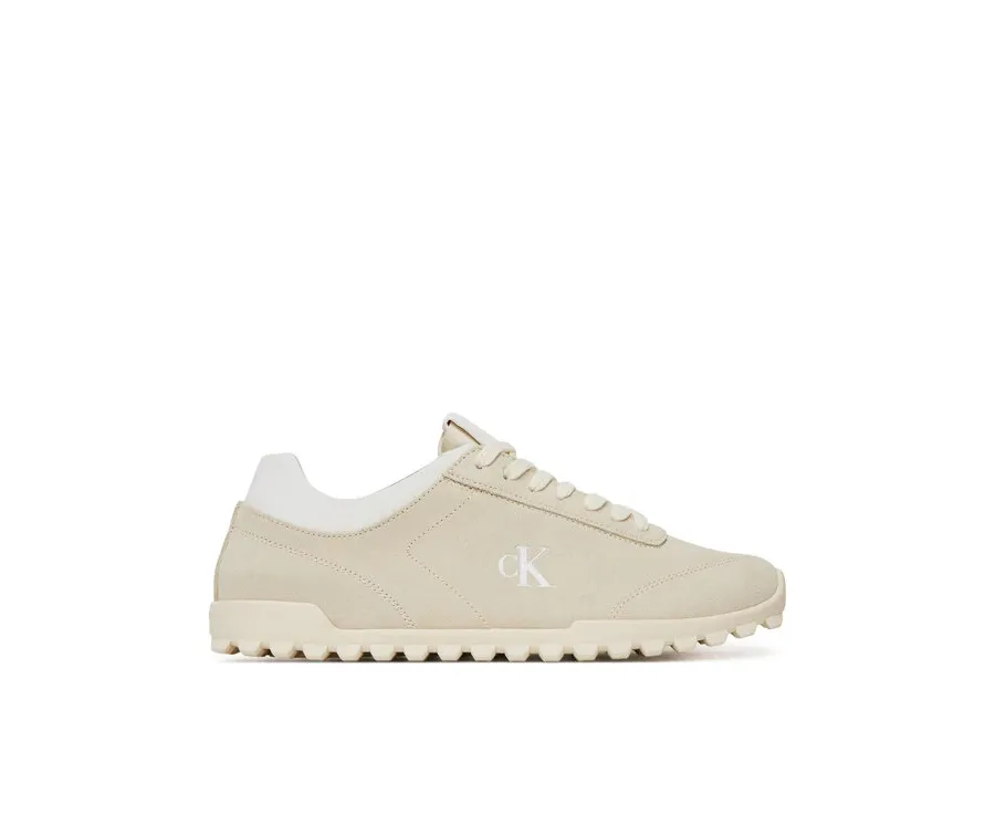 obrazek 1 Calvin Klein Jeans Sneakersy Low Profile Runner Mg Sue YW0YW01898 Beżowy