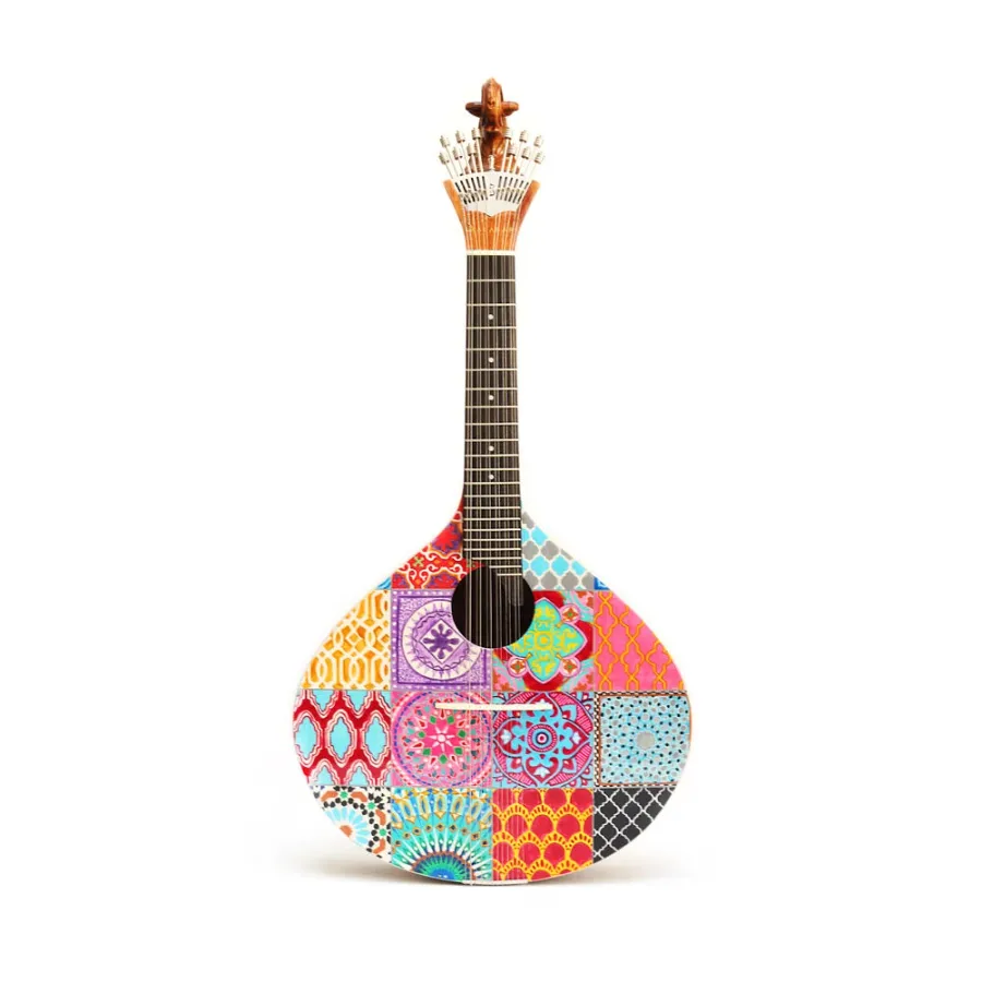 picture 1 Original bold Portuguese guitar - Malabar