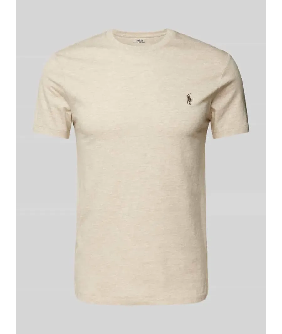 obrazek 1 Polo Ralph Lauren T-Shirt 710671438203 Beżowy Slim Fit