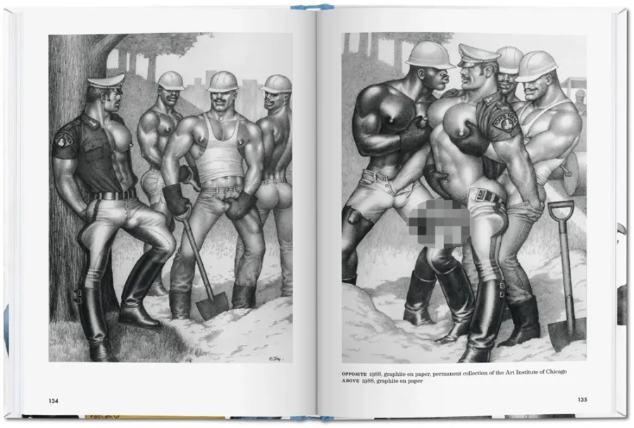obrazek 6 Książka The Little Book of Tom: Blue Collar - Taschen