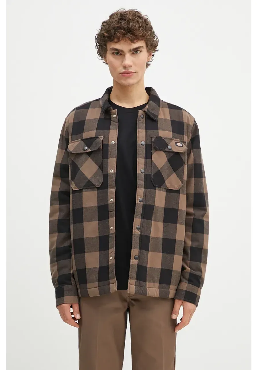 obrazek 1 Dickies kurtka męska kolor brązowy przejściowa