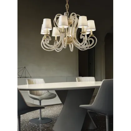 Zdjęcie Elitarny żyrandol CRISTALIS 8 od włoskiego producenta