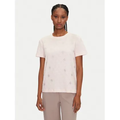 Zdjęcie Guess T-Shirt V5GI16 I3Z14 Różowy Regular Fit