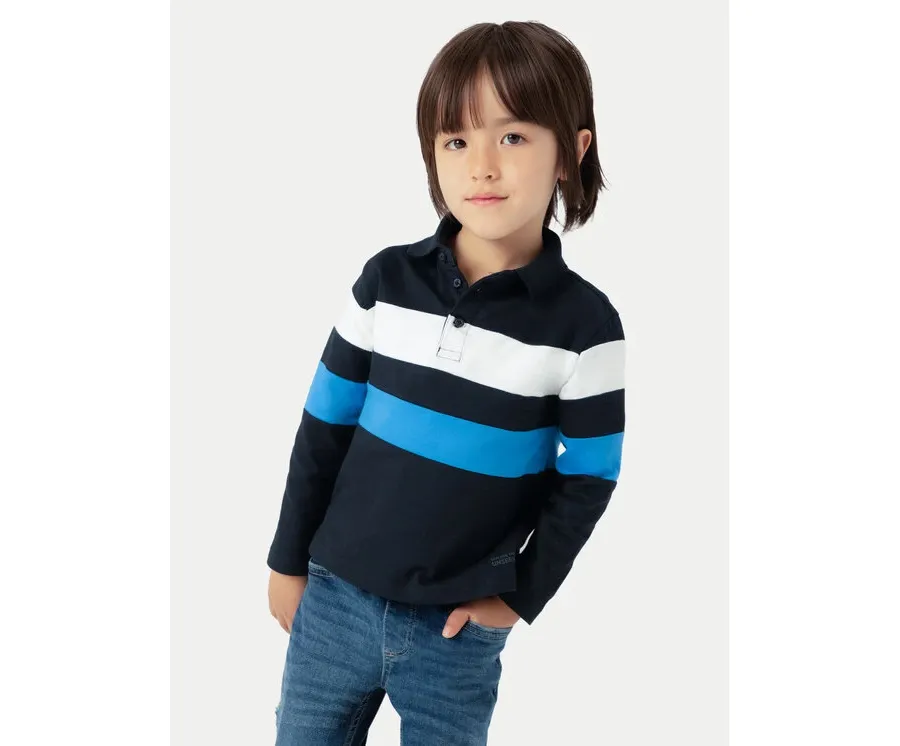 obrazek 1 Mayoral Polo 4103 Granatowy Regular Fit