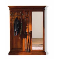 Picture Unique antique entrance panel with clothes hanger and mirror