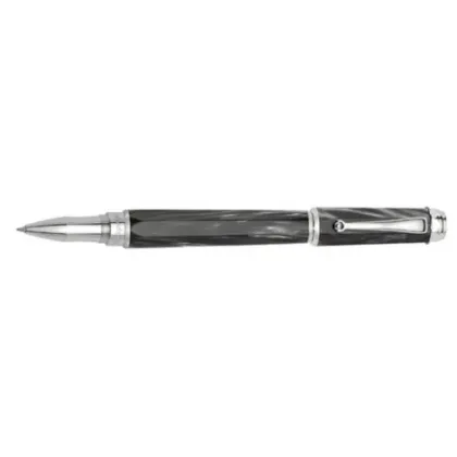 Zdjęcie Szara Perełka Pióro Kulkowe Emblema Celluloid Montegrappa