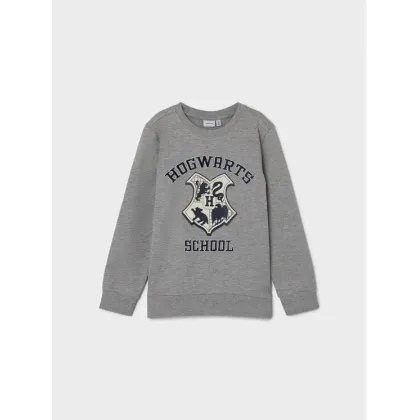 Zdjęcie NAME IT Bluza HARRY POTTER 13210593 Szary Regular Fit