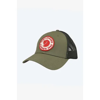 Zdjęcie Fjallraven czapka z daszkiem kolor zielony F78138.620-620