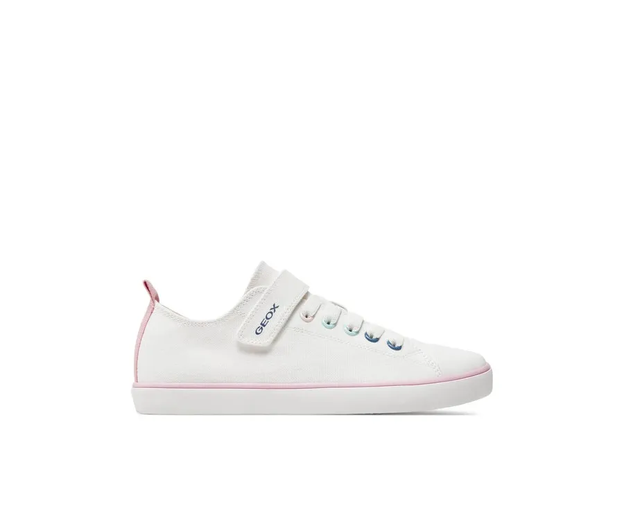 obrazek 1 Geox Trampki J Gisli Girl J454NA 00010 C1000 D Biały